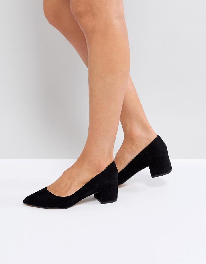 Steve Madden Kitten Heel Shoes - Black