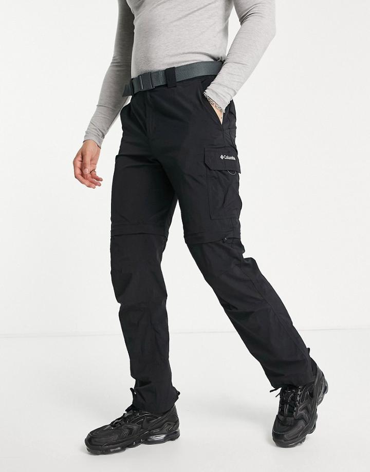 Columbia Silver Ridge Ii Convertible Cargo Pants In Black