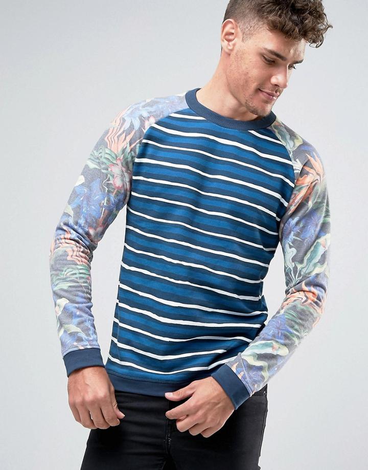 Jack And Jones Sweat Crew Neck - Blue