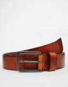 Esprit Leather Belt Vintage - Brown