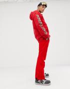 Protest Oweny Snowboard Pants In Red