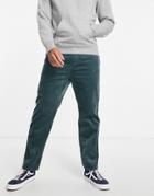 Carhartt Wip Menson Regular Taper Jumbo Cord Pants In Green