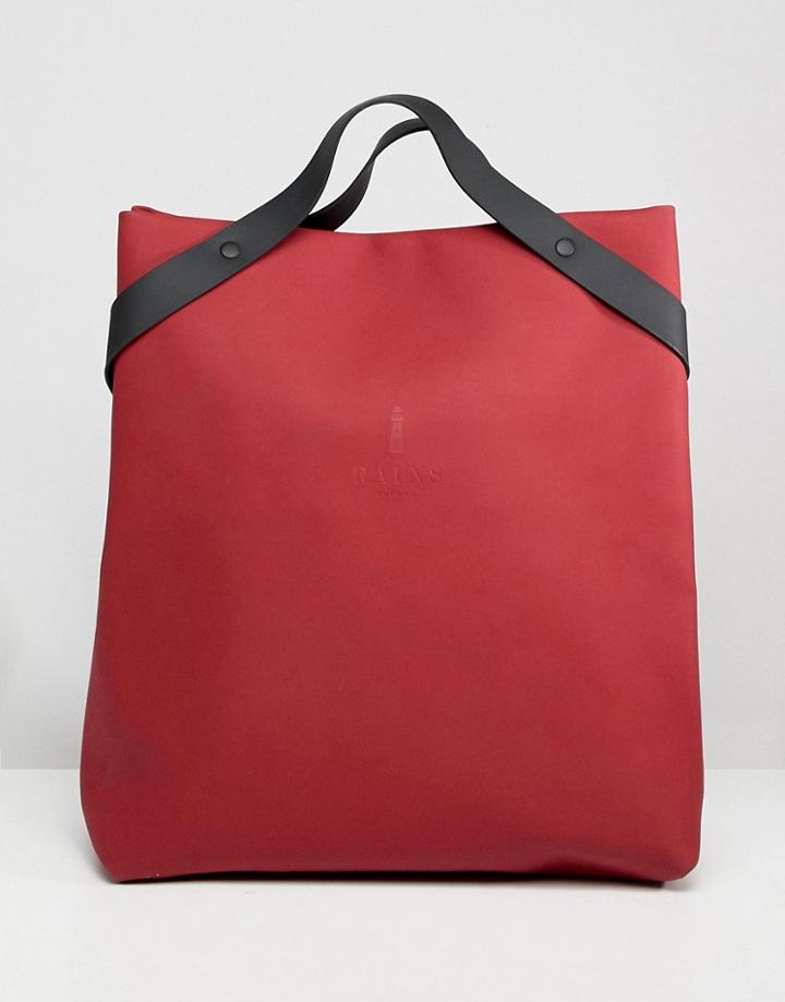 Rains Shift Bag - Red