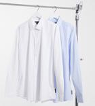 French Connection Tall 2 Pack Slim Fit Formal Shirt-blues