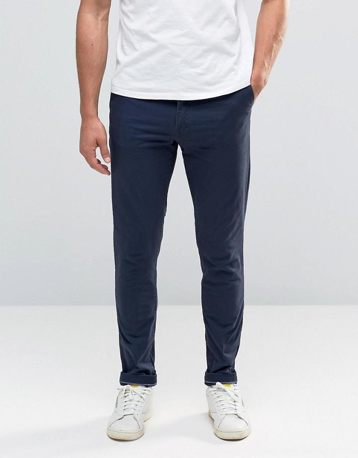 Jack & Jones Slim Fit Chino With Stretch - Navy