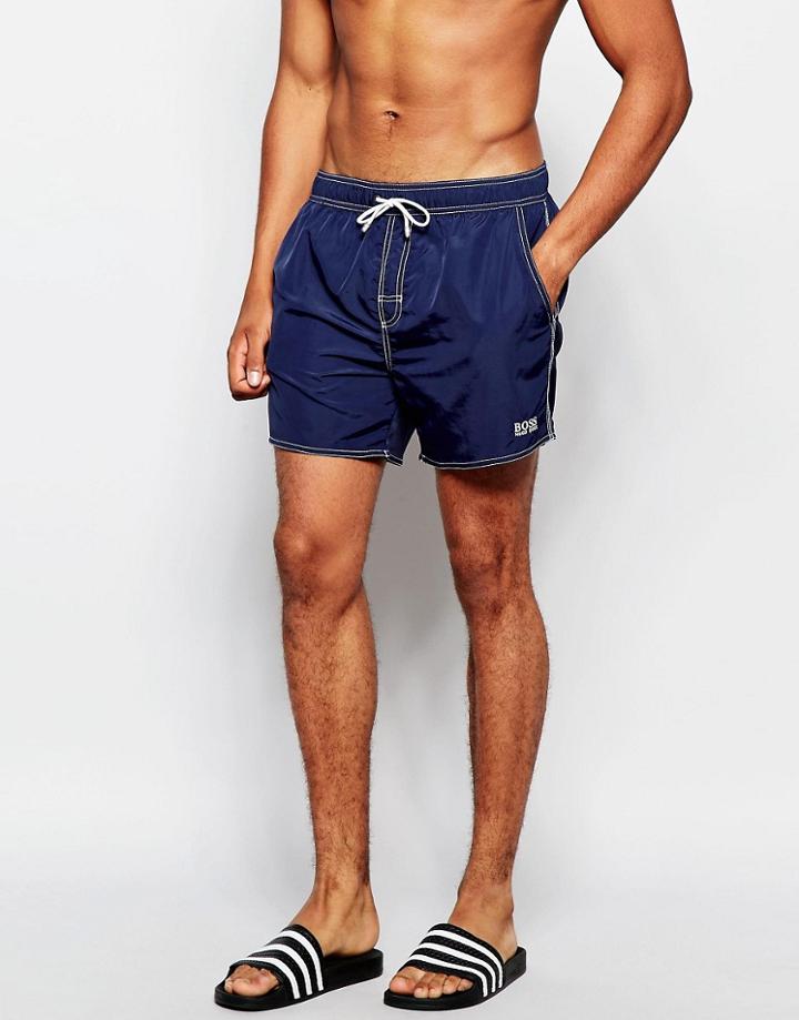 Boss By Hugo Boss Lobster Navy Swim Short - Navy