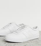 Asos Design Destine Retro Lace Up Sneakers In White - White
