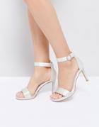 Dune Bridal Miami Heeled Sandals - White