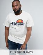 Ellesse Plus T-shirt With Classic Logo - Stone