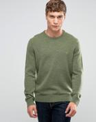 Farah Sweater In Lambswool - Green