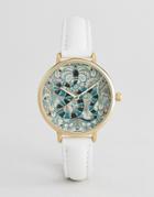 Asos Design Embroidered Baroque Snake Watch - Multi
