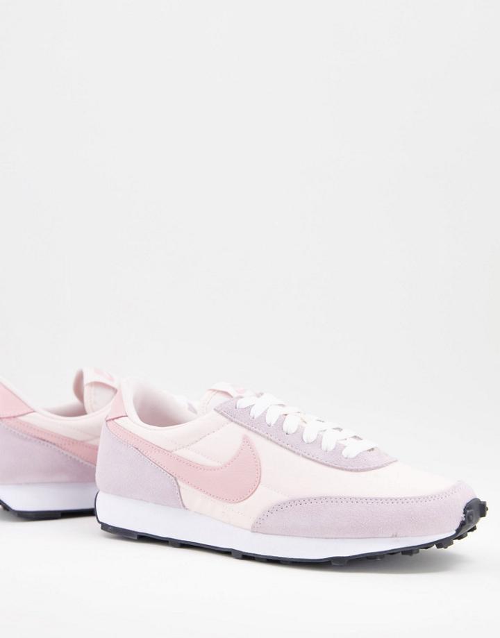 Nike Daybreak Sneakers In Pink And Purple Pastel