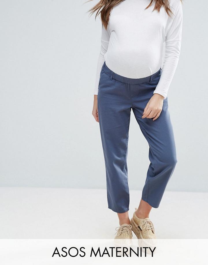 Asos Maternity Chino Pant - Blue