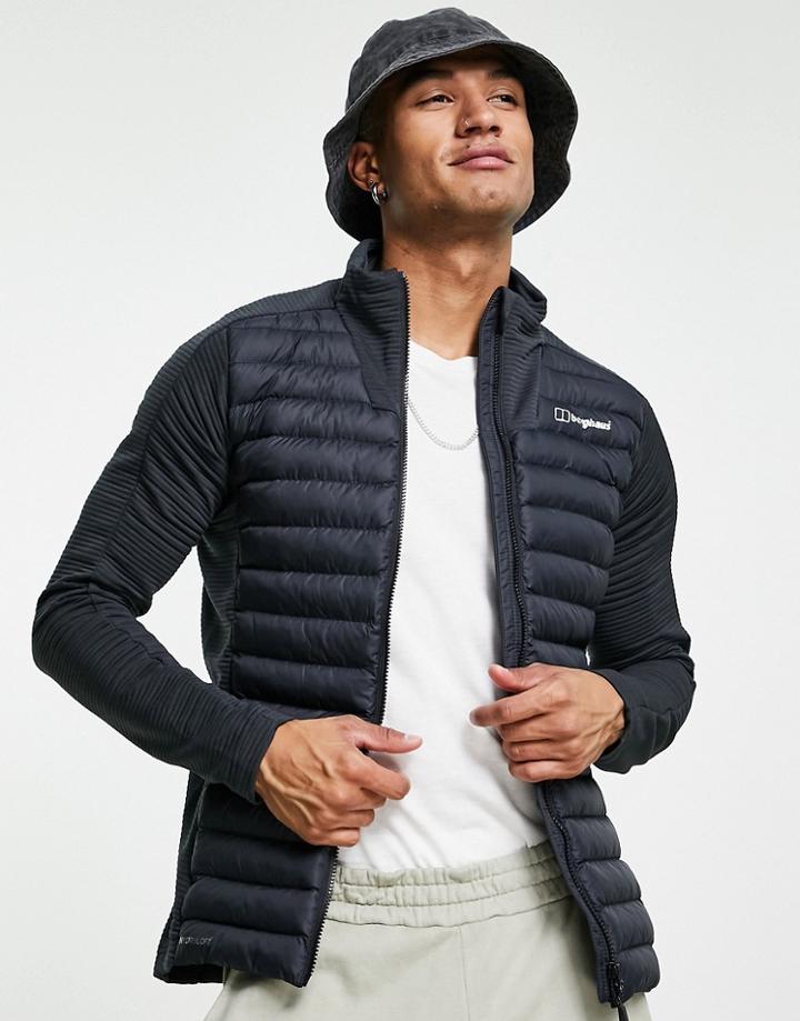 Berghaus Hottar Hybrid Jacket In Black
