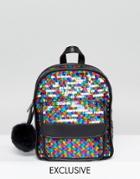 Skinnydip Pinata Sequin Backpack - Multi