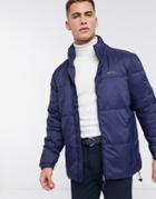 Bellfield Puffer Jacket In Navy