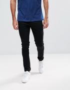Ldn Dnm Super Skinny Jeans In Black - Black