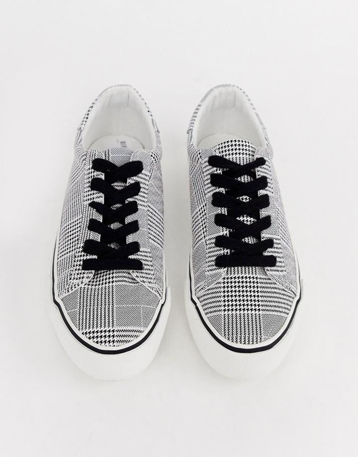 Asos Design Diffuse Lace Up Sneakers-multi