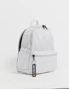 Nike Gray And Iridescent Just Do It Mini Backpack