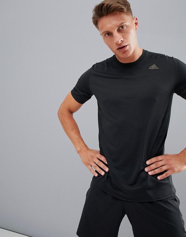 Adidas Running Supernova T-shirt In Black Cz8725 - Black