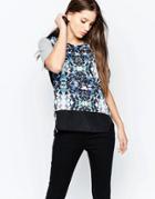 Finders Keepers Superpower Printed Top