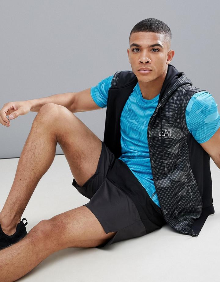 Ea7 Training Performance Vigor Compression Vest In Black - Black