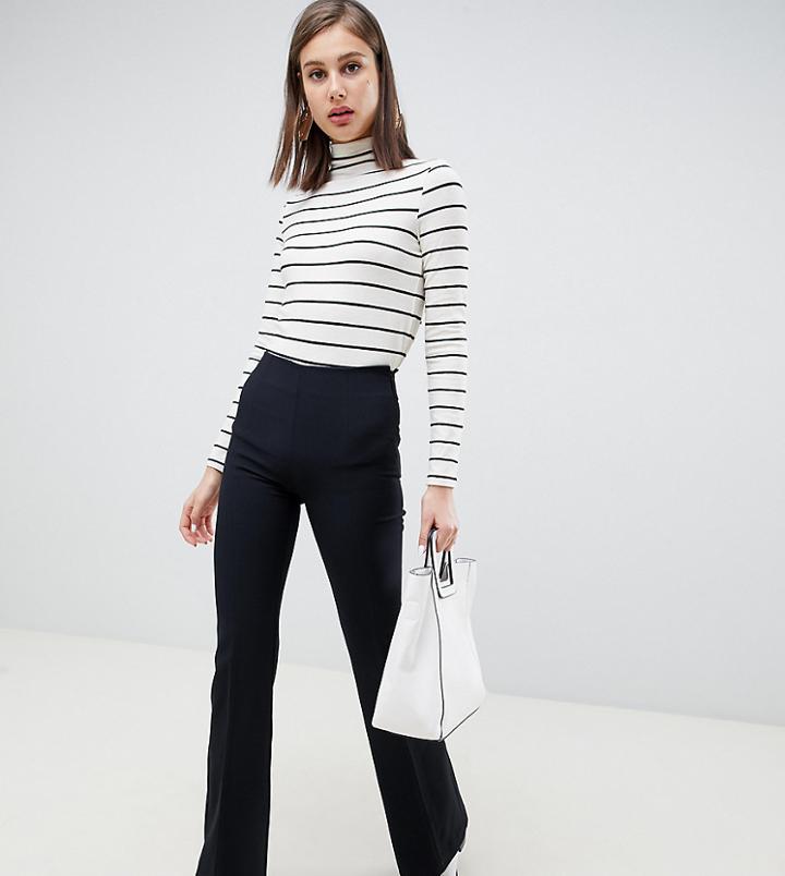 Mango Kickflare Pants-brown