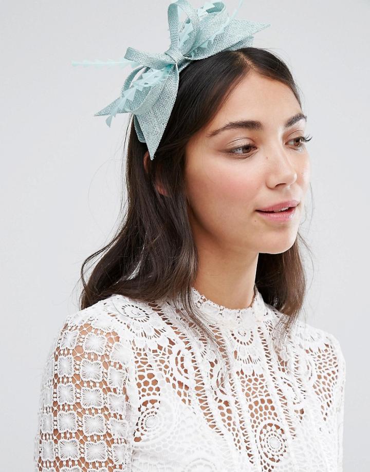 Boardmans Bow Detail Fascinator Headband - Green