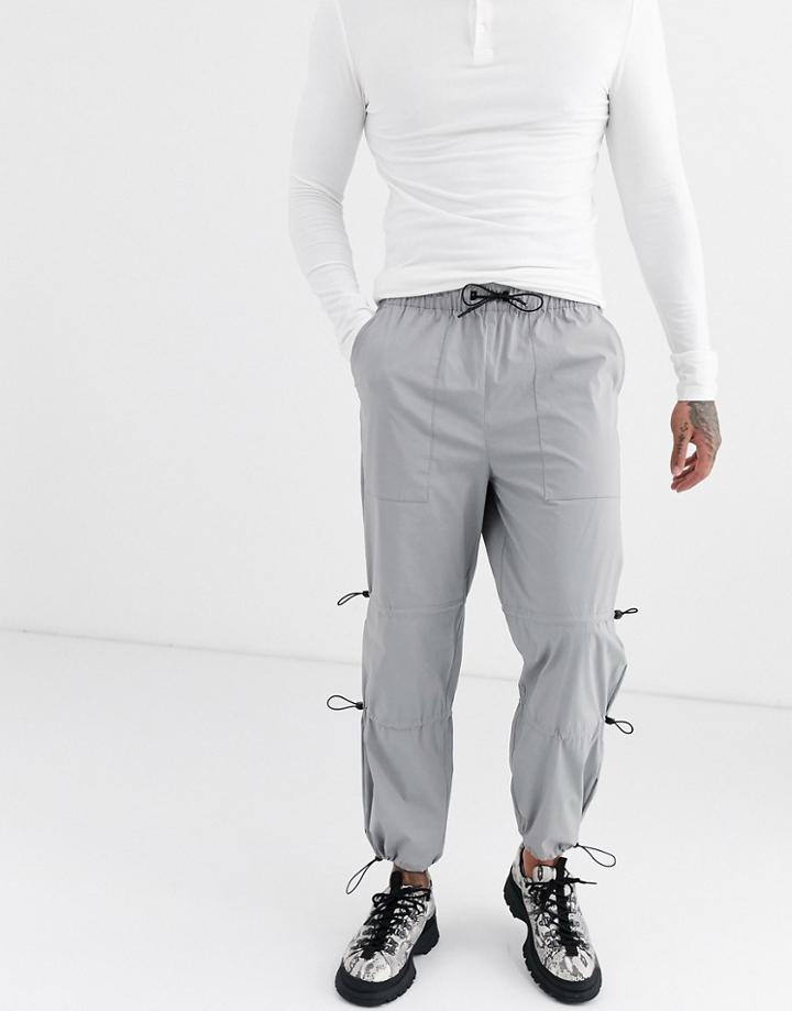Asos Design Maternity Nursing Sweatshirt With Tie Side In Navy