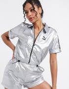 Puma Romper In Silver