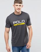Polo Sport By Ralph Lauren Logo Regular Fit T-shirt In Grey - Gray