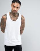 Asos Tank In White - White