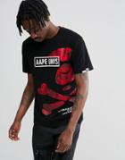 Aape By A Bathing Ape T-shirt With Universe Print - Black