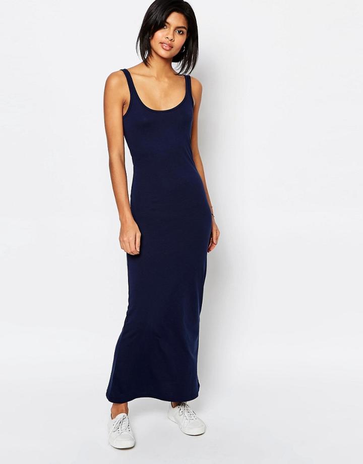 Vero Moda Jersey Maxi Dress - Navy