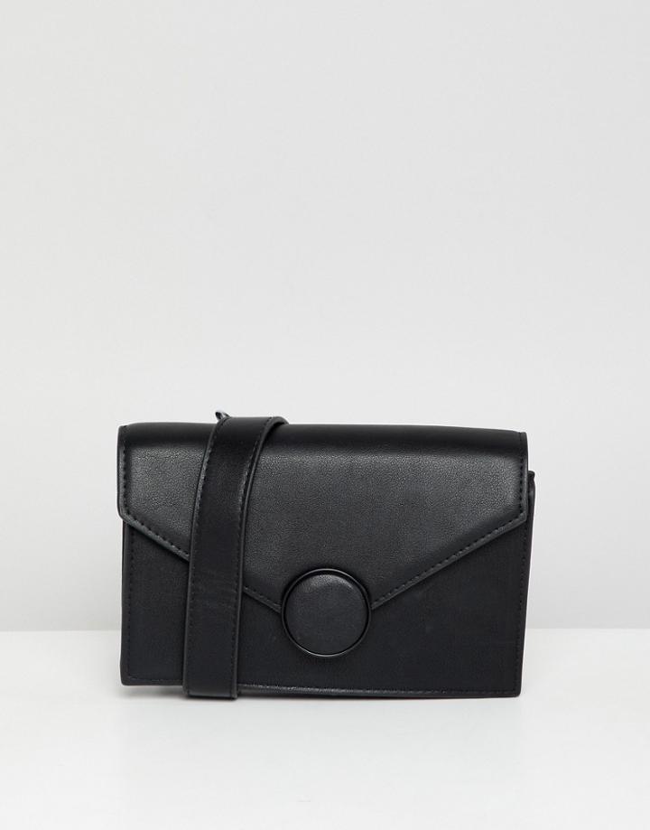 Bershka Boxy Belt Bag - Black