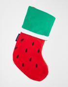 Sunnylife Watermelon Christmas Stocking - Red