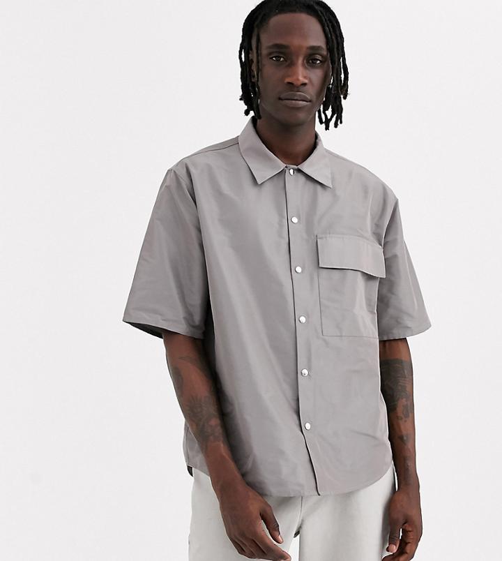 Noak Technical Shirt In Gray