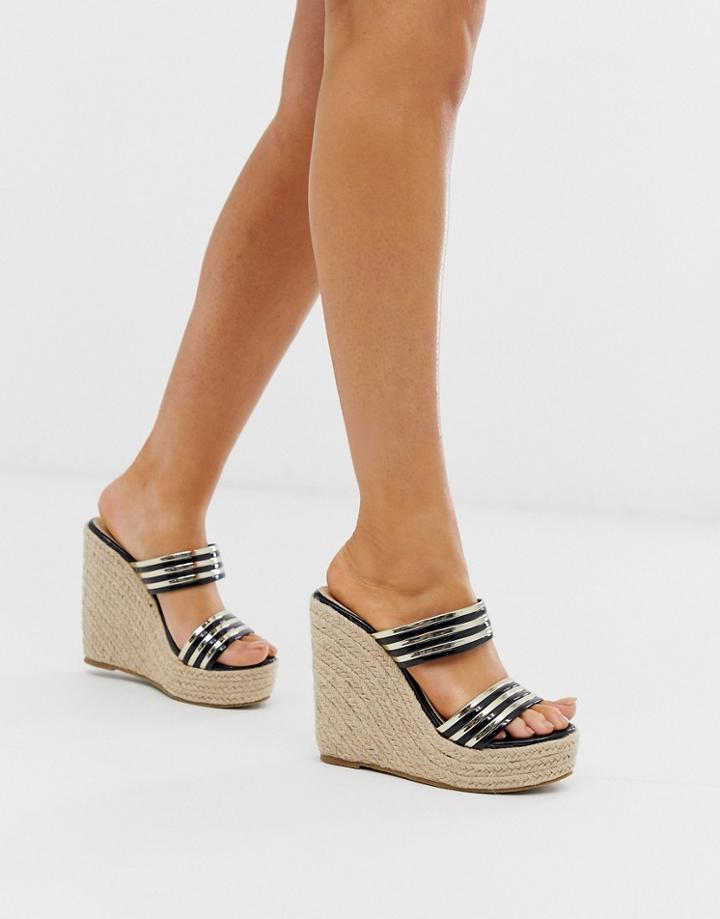 Truffle Collection Glam Wedge Sandals