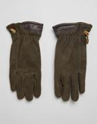 Timberland Nubuck Boot Leather Glove In Brown - Brown
