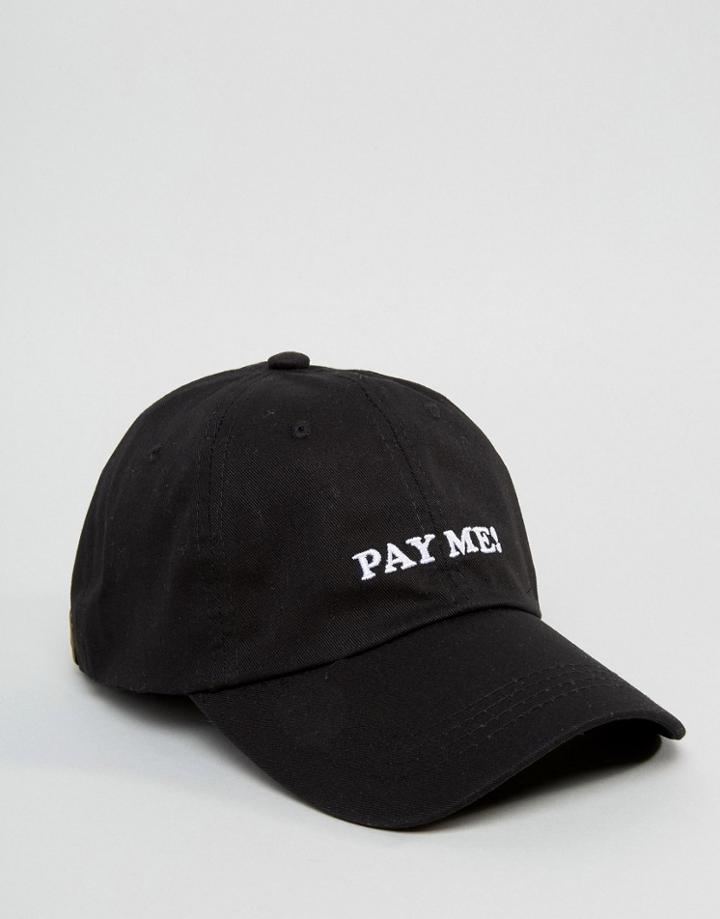 Cheats And Thieves Pay Me Baseball Cap - Black