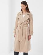 4th & Reckless Belted Trench Coat In Beige-neutral