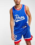 Nike Dri-fit Lil Penny Basketball Tank Top In Blue