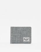 Herschel Supply Co Roy Rfid Billfold Wallet In Crosshatch Gray
