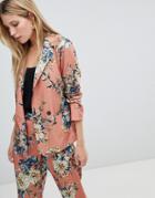 Vila Floral Suit Jacket - Multi