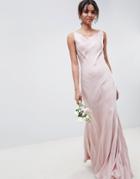 Ghost Bridesmaid Maxi Dress In Boudior Pink - Pink