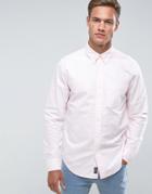 Abercrombie & Fitch Oxford Shirt Slim Fit In Pink - Pink