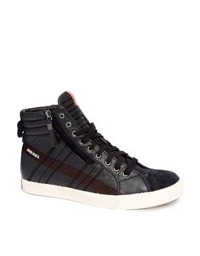 Diesel D-string Sneakers - Black