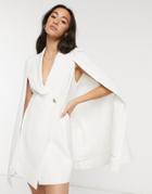 Forever U Tailored Cape In White