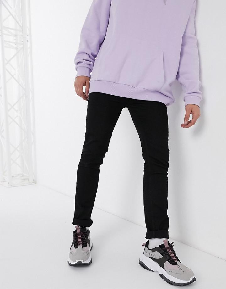 Religion Noize Slim Fit Jeans In Black