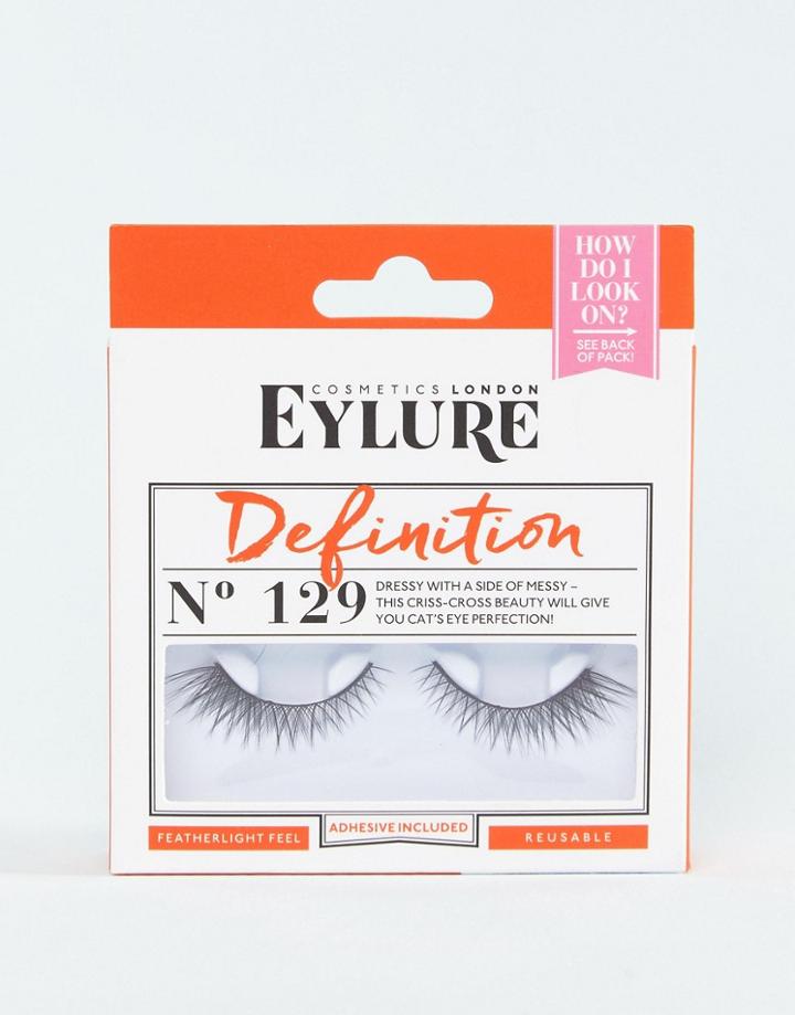 Eylure Definition 129 False Eyelashes - Black